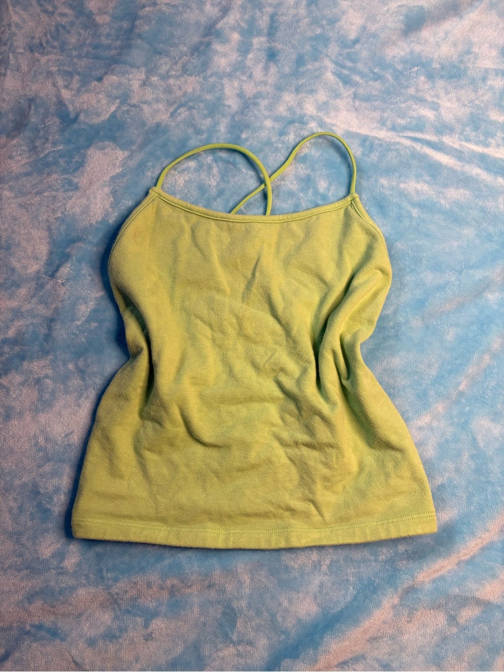 American Eagle Outfitters Lime Green Spaghetti Strap Camisole